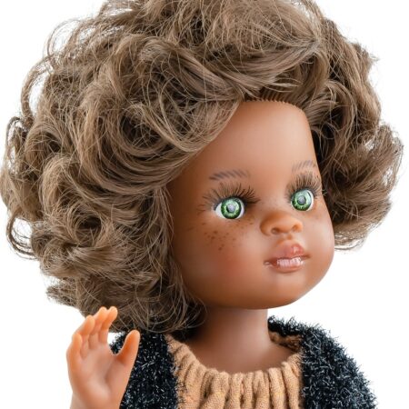 Brosse à cheveux pour poupée en bois naturel - Egmont Toys l little home  Minikane Paola reina